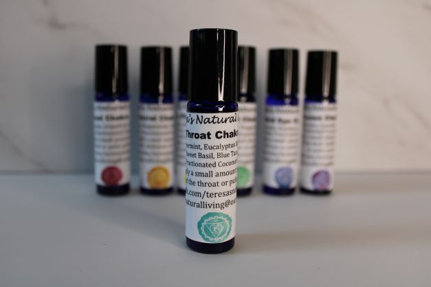 Throat Chakra- Essential Oil Rollerblend